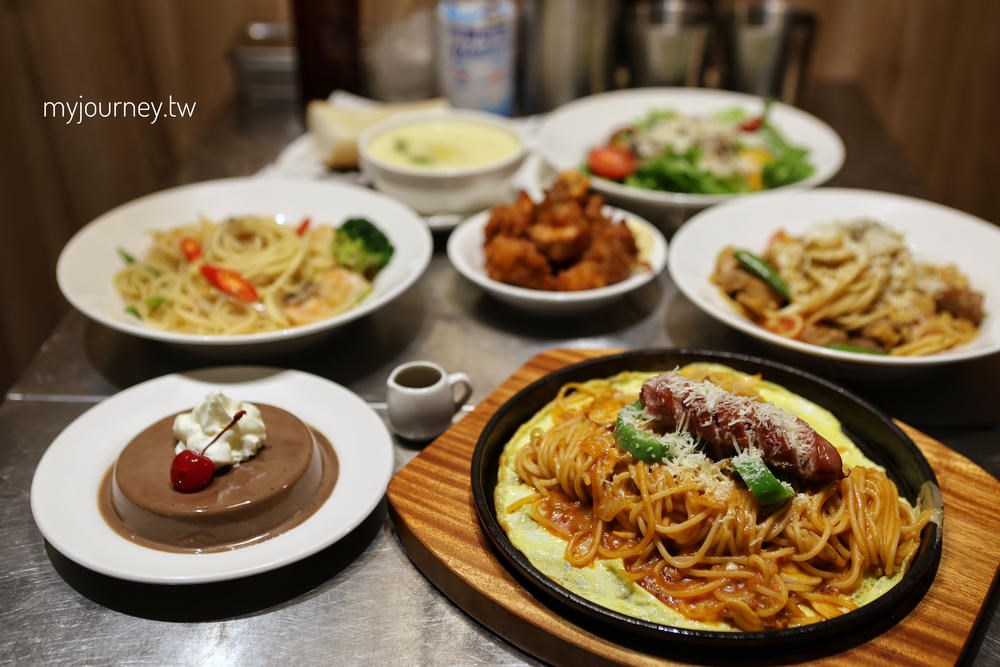 在天母找到平價又好拍的義大利麵，日系家庭餐廳成在地人最愛